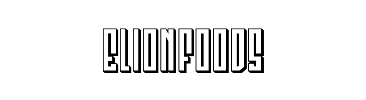 Templar Shield 3D Block  Free Fonts Download