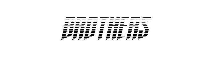 Justice Fighters Gradient Ital  Free Fonts Download