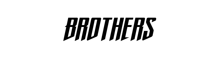 Justice Fighters Italic  Free Fonts Download