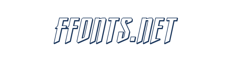 Justice Fighters 3D Italic font — Lorem ipsum body text preview