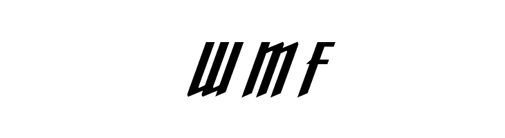 Justice Fighters Ulta-Italic  Free Fonts Download