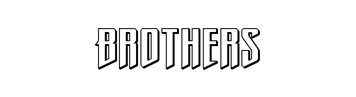 Justice Fighters 3D  Free Fonts Download