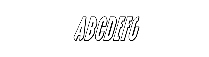 Grendel's Mother Outline Ital  Free Fonts Download