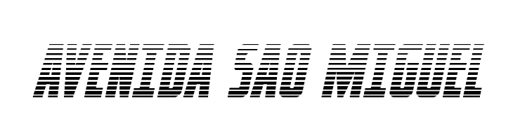 Captain Canaveral GradientItal  Free Fonts Download