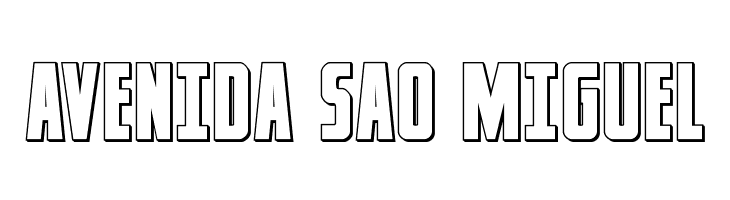 Captain Canaveral Outline  Free Fonts Download