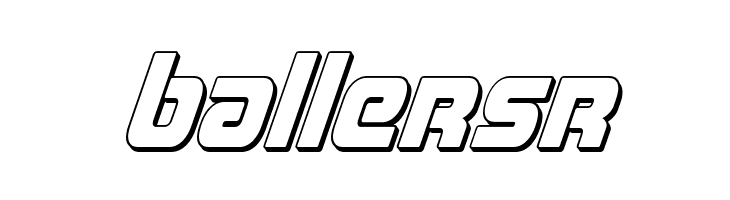 Easy Ride 3D Super-Italic  Free Fonts Download