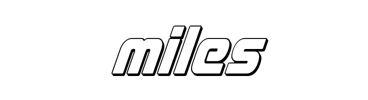 Easy Ride 3D Super-Italic  Free Fonts Download