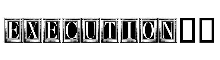 Capitular Moldurada 2  Free Fonts Download