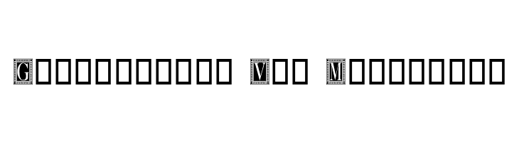 Capitular Moldurada 2  Free Fonts Download