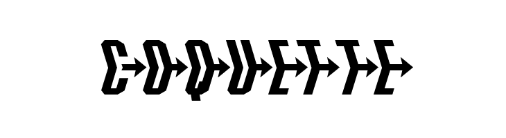 Crossbow Head Expanded  Free Fonts Download