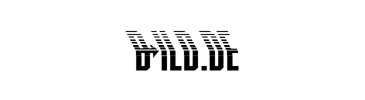 Crossbow Head Halftone Leftal  Free Fonts Download