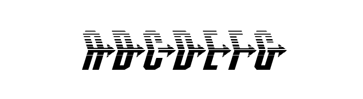 Crossbow Head Expanded Half  Free Fonts Download