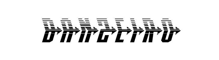 Crossbow Head Expanded Half  Free Fonts Download