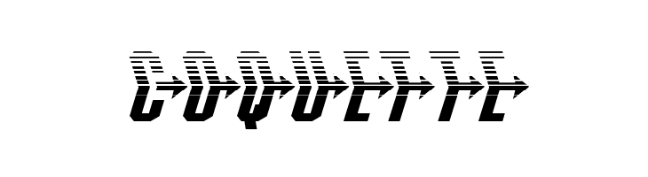 Crossbow Head Expanded Half  Free Fonts Download