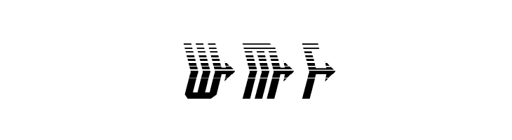 Crossbow Head Halftone  Free Fonts Download