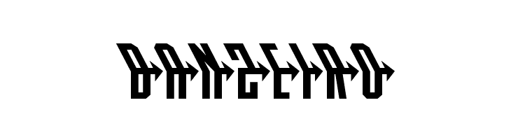 Crossbow Head Leftalic  Free Fonts Download