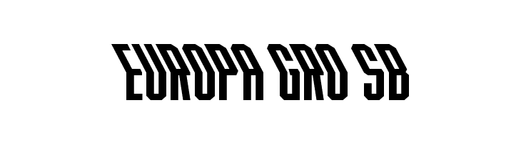 Crossbow Head Leftalic  Free Fonts Download