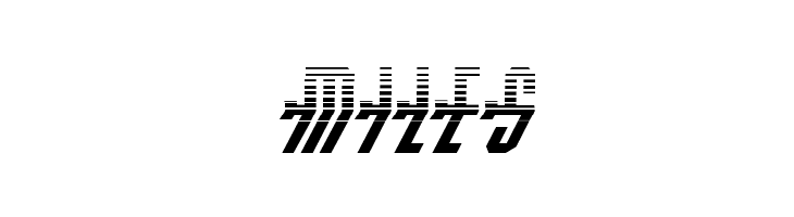 Crossbow Shaft Halftone Italic  Free Fonts Download