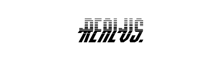 Crossbow Shaft Halftone Italic  Free Fonts Download