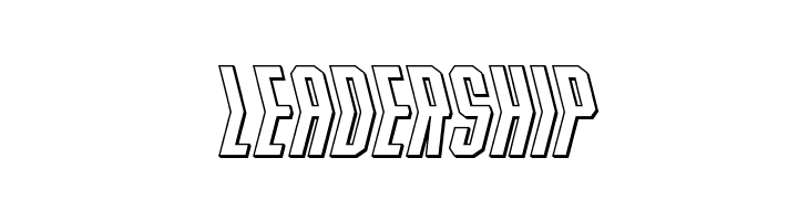 Crossbow Head 3D  Free Fonts Download