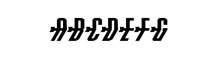 Crossbow Shaft Expanded Italic  Free Fonts Download