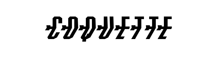 Crossbow Shaft Expanded Italic  Free Fonts Download