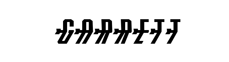 Crossbow Shaft Expanded Italic  Free Fonts Download