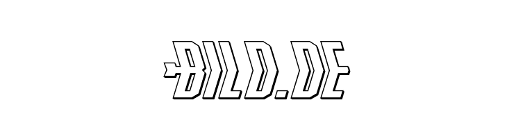 Crossbow Shaft Expanded 3D  Free Fonts Download