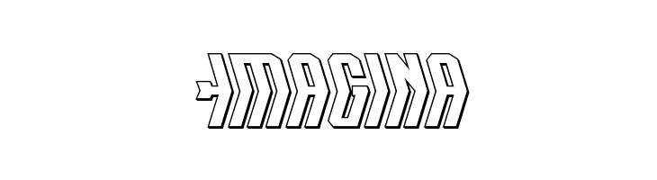 Crossbow Shaft Expanded 3D  Free Fonts Download