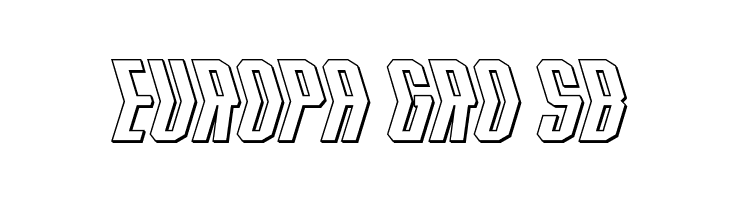 Crossbow Shaft Expanded 3D  Free Fonts Download