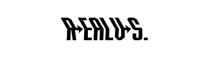 Crossbow Head Expanded Leftal  Free Fonts Download