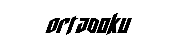 Deathshead Expanded Italic  Free Fonts Download