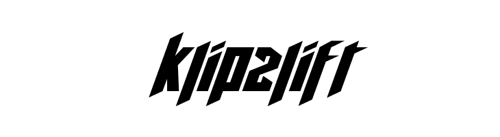 Deathshead Expanded Italic  Free Fonts Download