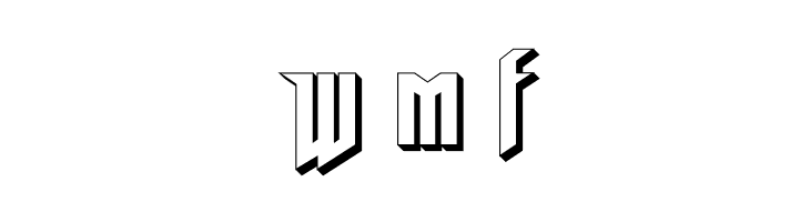 Deathshead 3D  Free Fonts Download