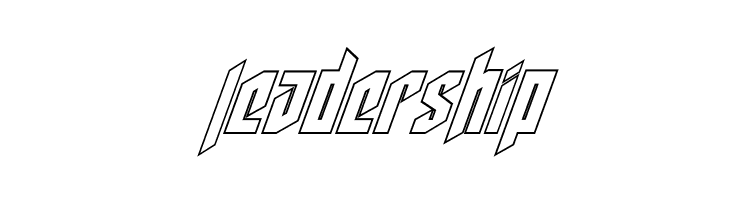Deathshead Outline Italic  Free Fonts Download