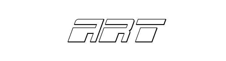 Escape Velocity Outline Italic  Free Fonts Download