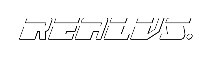 Escape Velocity Outline Italic  Free Fonts Download