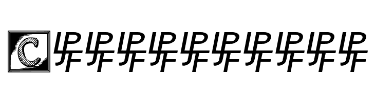 Shrewsbury Initials  Free Fonts Download