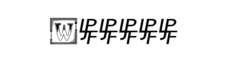 Shrewsbury Initials  Free Fonts Download