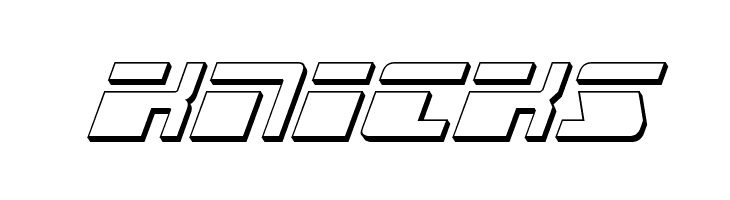 Escape Velocity 3D Italic  Free Fonts Download
