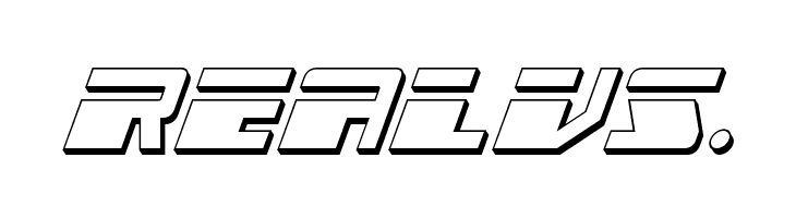 Escape Velocity 3D Italic  Free Fonts Download