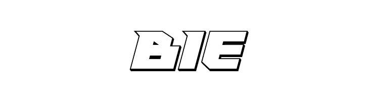 Heavy Copper 3D Italic  Free Fonts Download