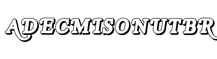 Royal Acidbath Outline  Free Fonts Download