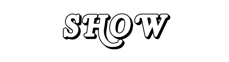 Royal Acidbath Outline  Free Fonts Download