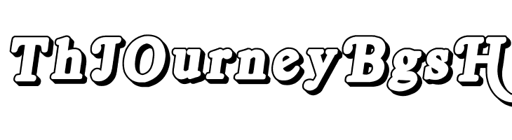 Royal Acidbath Outline  Free Fonts Download