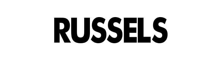 RUSSELS a bug's life Font