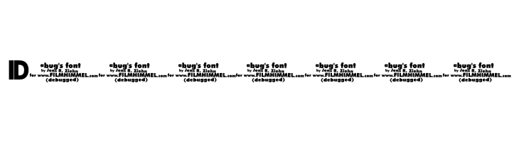 a bug's life - debugged  Free Fonts Download