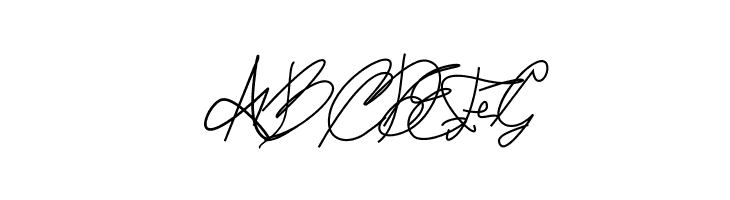 Tanda Tangan Regular  Free Fonts Download