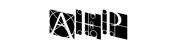 RodgauerThree  Free Fonts Download