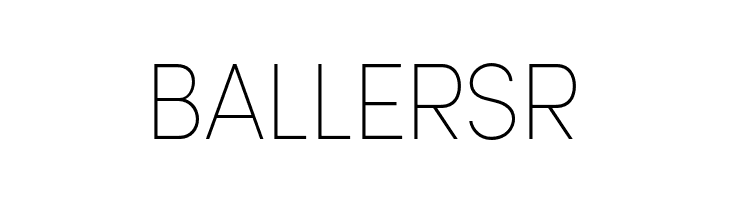 Brutel Thin  Free Fonts Download